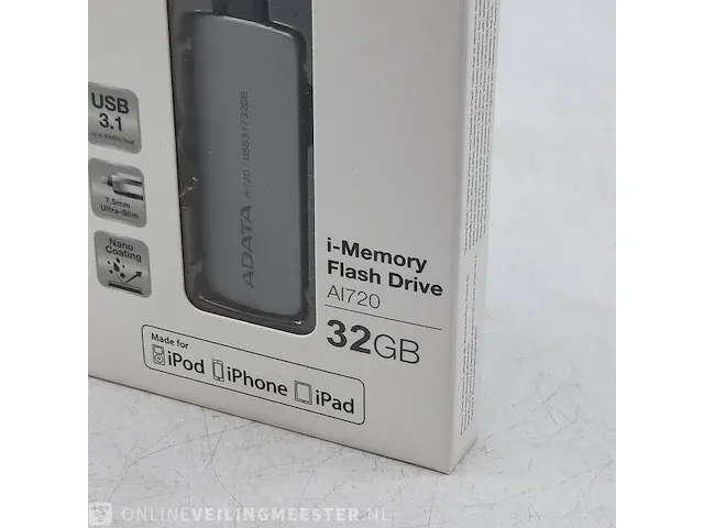 3x i-memory flash drive adata, ai720 - afbeelding 4 van  8