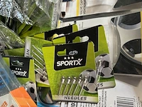 3x inhoud stellingvak diverse gadgets w.o. hapé, dunlop - afbeelding 4 van  15