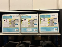 3x inhoud stellingvak intex zwembad accessoires - afbeelding 1 van  8