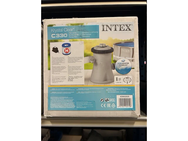 3x inhoud stellingvak intex zwembad accessoires - afbeelding 4 van  8