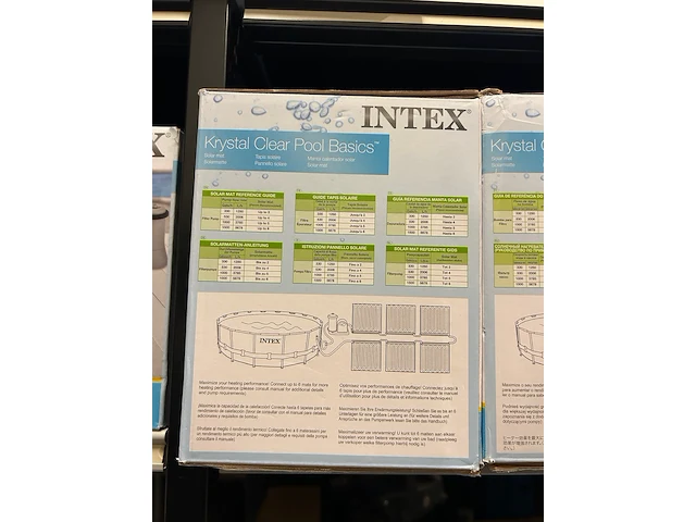 3x inhoud stellingvak intex zwembad accessoires - afbeelding 7 van  8