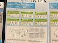3x inhoud stellingvak intex zwembad accessoires - afbeelding 7 van  8