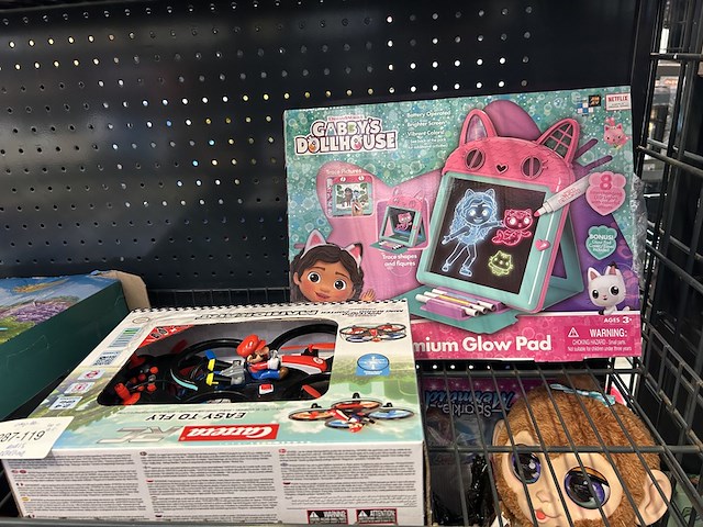 3x inhoud stellingvak met a-merk speelgoed w.o. lego, furreal, zuro robo alive, carrera, dreamworks gabby's dollhouse - afbeelding 2 van  6