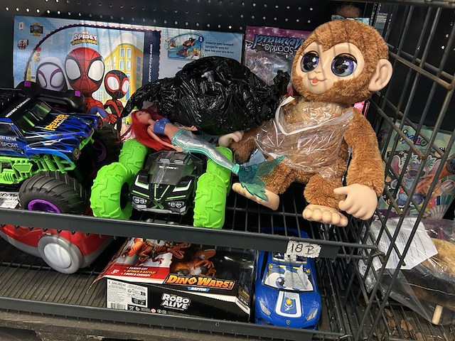 3x inhoud stellingvak met a-merk speelgoed w.o. lego, furreal, zuro robo alive, carrera, dreamworks gabby's dollhouse - afbeelding 4 van  6