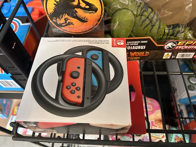 3x inhoud stellingvak met a-merk speelgoed w.o. nintendo switch, vtech, disney, jvc, clementoni - afbeelding 6 van  7