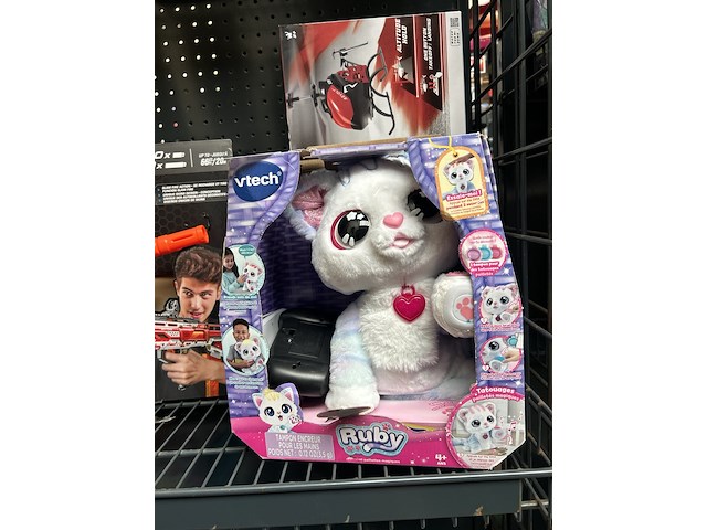 3x inhoud stellingvak met a-merk speelgoed w.o. vtech, ycoo, zuru x-shot, play-doh - afbeelding 6 van  10