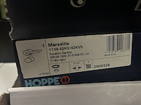 3x inhoud stellingvak w.o. deurbeslag en elektronica w.o. hoppe, slv, toolcraft, levivo - afbeelding 2 van  11