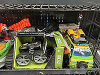 3x inhoud stellingvak w.o. juicemaker, vacuumcleaner, divers speelgoed w.o. keenray, perobuno - afbeelding 3 van  9