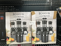 3x inhoud stellingvak w.o. juicemaker, vacuumcleaner, divers speelgoed w.o. keenray, perobuno - afbeelding 4 van  9