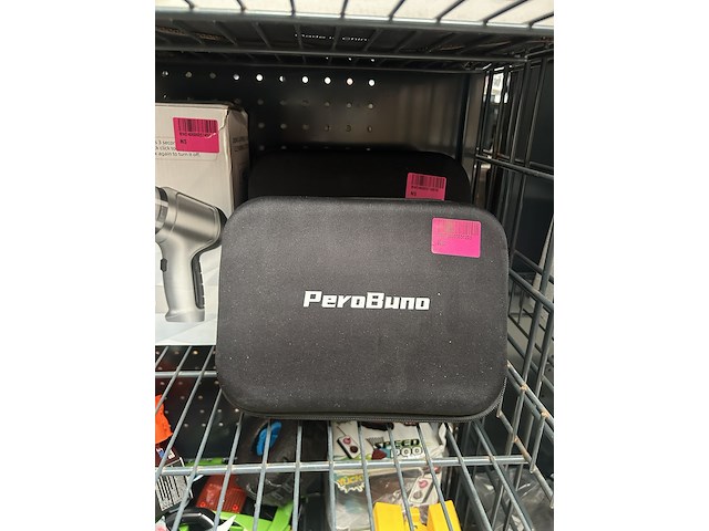 3x inhoud stellingvak w.o. juicemaker, vacuumcleaner, divers speelgoed w.o. keenray, perobuno - afbeelding 7 van  9