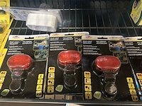 3x inhoud stellingvak w.o. markers, fietsverlichting w.o. dunlop, kinzo - afbeelding 5 van  8