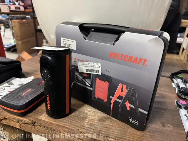 3x jumpstarter voltcraft, osram - afbeelding 2 van  3
