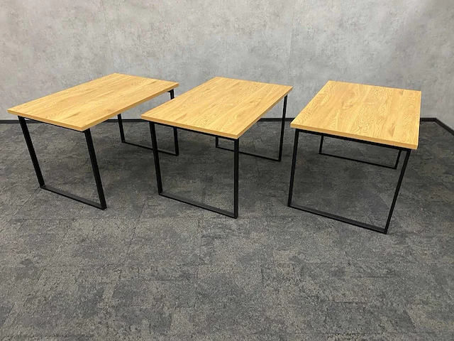 3x jysk - kantinetafel 120x80 - afbeelding 1 van  8