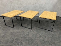 3x jysk - kantinetafel 120x80 - afbeelding 1 van  8