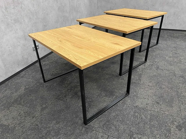 3x jysk - kantinetafel 120x80 - afbeelding 3 van  8