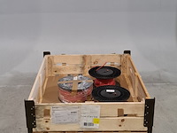 3x kabel op kunststof haspel - afbeelding 1 van  7