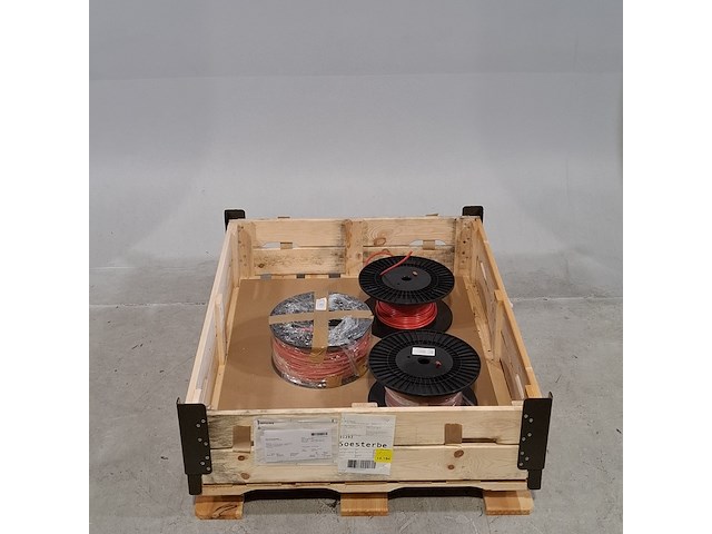 3x kabel op kunststof haspel - afbeelding 2 van  7