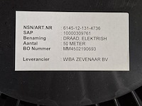 3x kabel op kunststof haspel - afbeelding 6 van  7