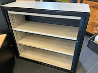 3x kantoorkast (1x 1200x460x1070, 1x 1200x450x1065, 1x 430x780x640mm)4x stoel - afbeelding 3 van  9