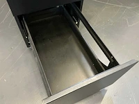 3x kantoorkast (1x 1200x460x1070, 1x 1200x450x1065, 1x 430x780x640mm)4x stoel - afbeelding 7 van  9