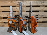 3x kettingzaag, husqvarna - afbeelding 1 van  15