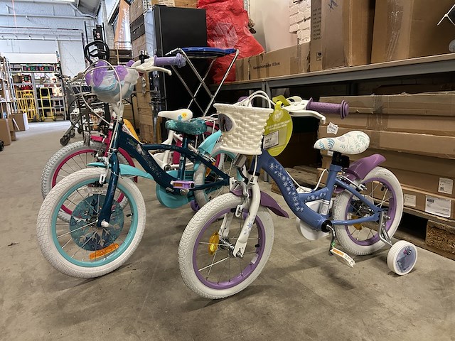 3x kinderfiets volare - afbeelding 1 van  17