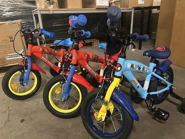 3x kinderfiets - afbeelding 2 van  9