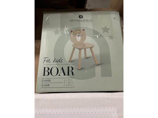 3x kindermeubelen w.o. box, stoeltje atmosphera, baninni - afbeelding 5 van  6