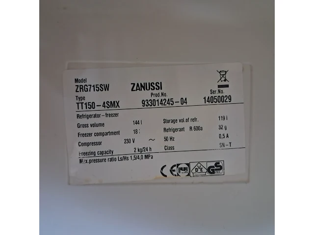 3x koel/vries combinatie, bosch, siemens, zanussi - afbeelding 18 van  25