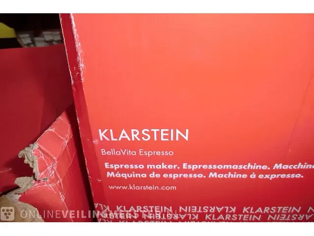 3x koffie zet apparaat klarstein, 2x bella vita espresso - 1x aromatic ii - afbeelding 4 van  7