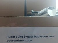 3x kranenset, huber, suite, chroom - afbeelding 6 van  9