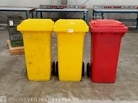 3x kunststof afvalbak - kliko - afbeelding 2 van  4