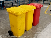 3x kunststof afvalbak - kliko - afbeelding 3 van  4