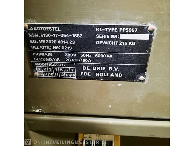 3x laadtoestel de drie, pp5957 - afbeelding 12 van  12