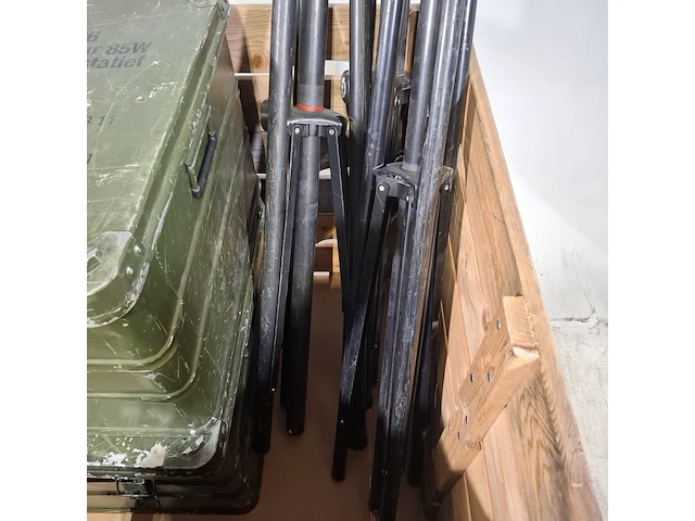 3x lamp in transportkist en 3x statief - afbeelding 4 van  9