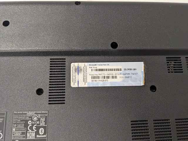3x laptop acer, asus en medion - afbeelding 10 van  27