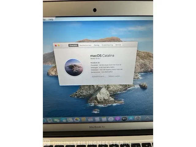 3x laptop apple, macbook air 13-incjh, zilver - afbeelding 4 van  9