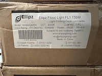 3x led flood light fl1 135w 4000k ellipz lighting - afbeelding 6 van  6