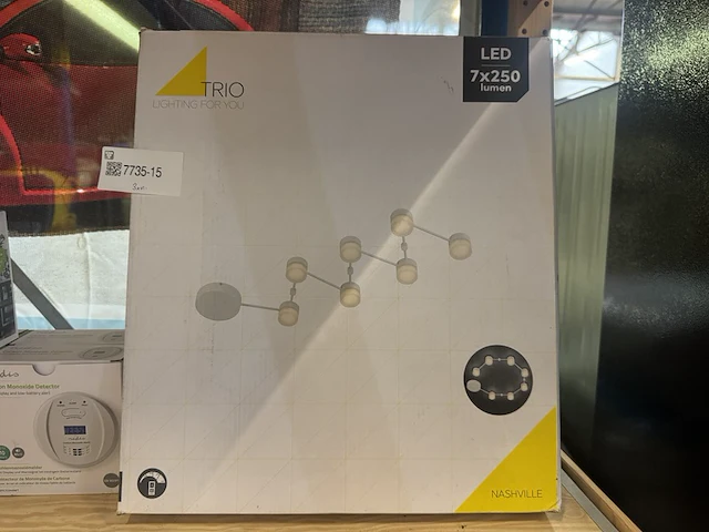 3x led plafondlamp, trio, nashville - afbeelding 1 van  3