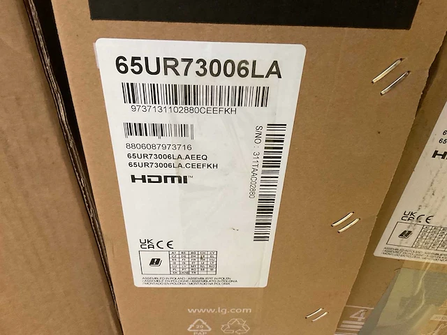 3x lg - 65 inch led uhd ur73 4k smart tv - 65ur73006la - televisie - afbeelding 10 van  10