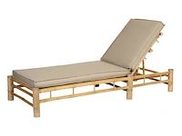 3x liggbedden bamboo exotan, bruin - afbeelding 1 van  7