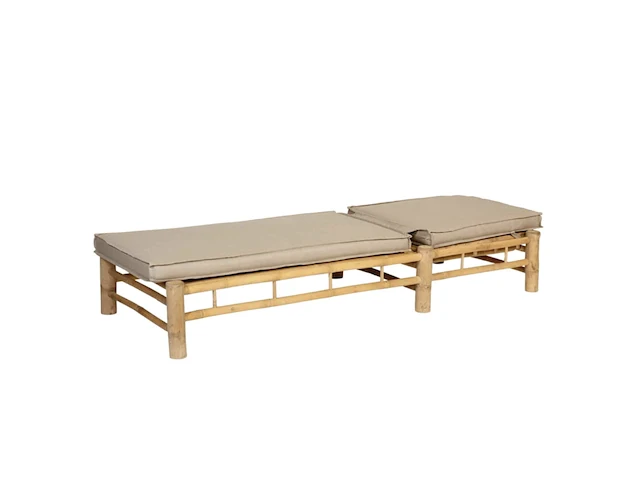 3x liggbedden bamboo exotan, bruin - afbeelding 5 van  7