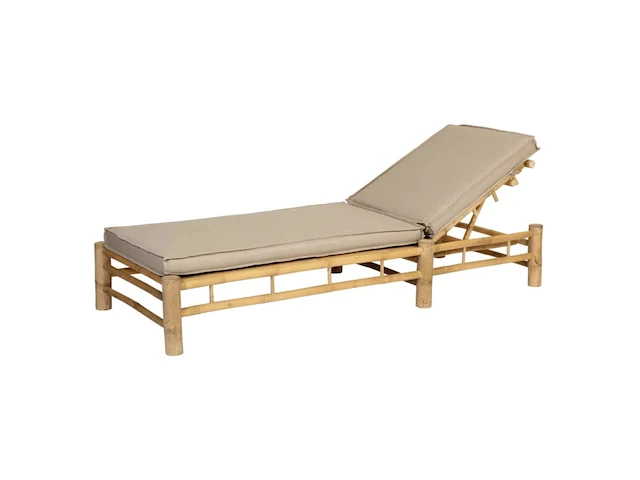 3x liggbedden bamboo exotan, bruin - afbeelding 6 van  7
