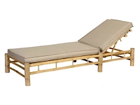 3x liggbedden bamboo exotan, bruin - afbeelding 6 van  7
