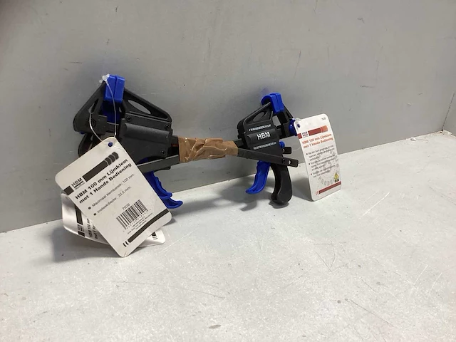 (3x) lijmklem - 100mm klembereik - afbeelding 2 van  3