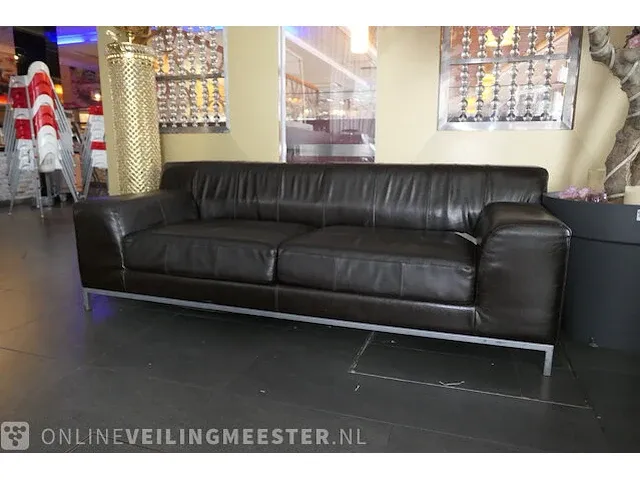 3x loungebank lederlook - afbeelding 5 van  12