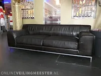 3x loungebank lederlook - afbeelding 5 van  12