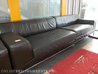 3x loungebank lederlook - afbeelding 7 van  12