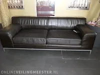 3x loungebank lederlook - afbeelding 10 van  12