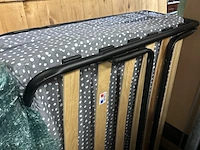 3x luxe opklapbed, vouwbed met matras - afbeelding 3 van  6
